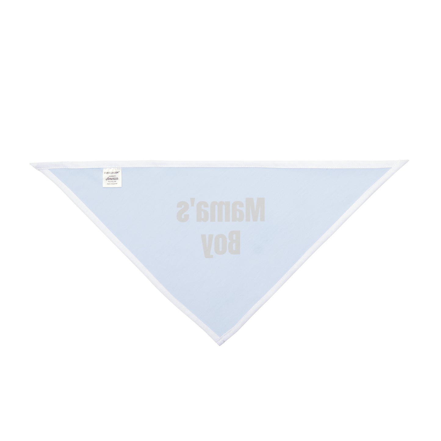 Mama's Boy Pet Bandana - Stylish Blue Dog Accessory