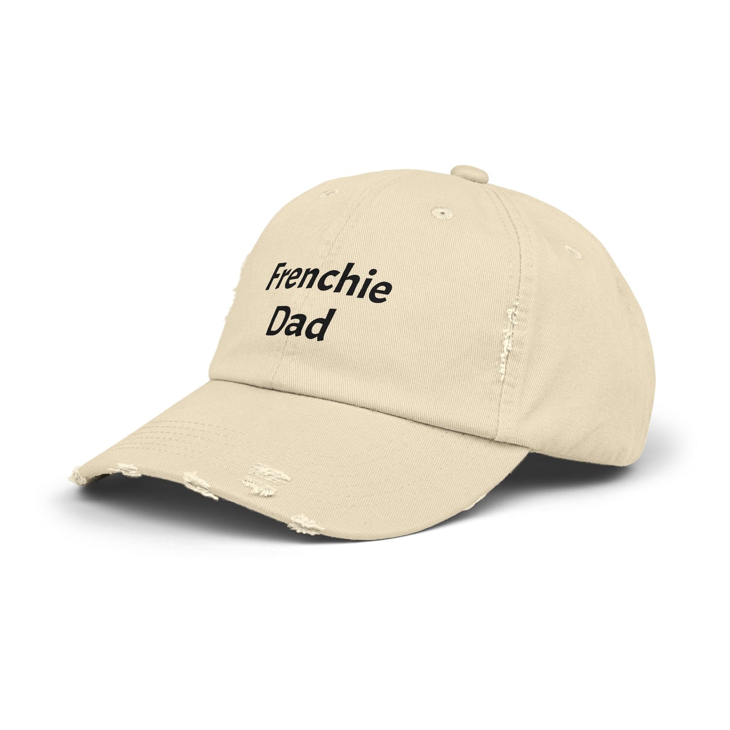 Frenchie Dad Distressed Cap